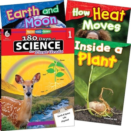 Shell Education Teacher Created Materials Book Set, Science, Home, GR 1, 8-1/2inx3/5inx11in, Multi SHL118402
